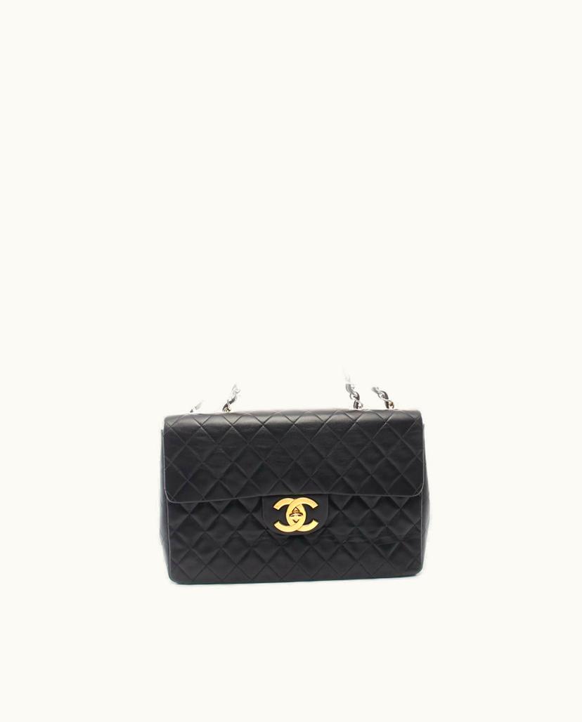 Chanel Chanel Flap Shoulder Bag In Black