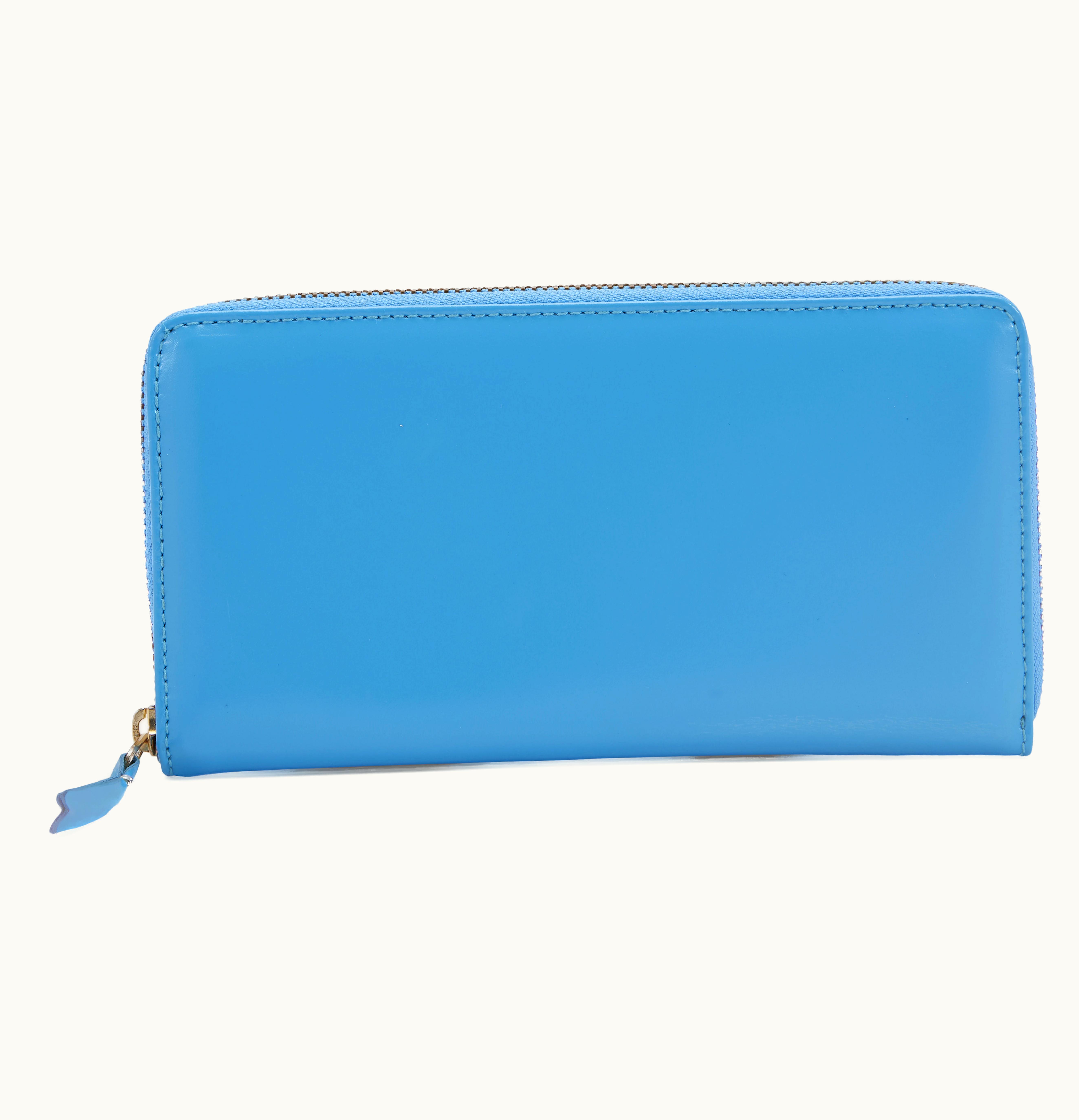 Comme Des Garçons Comme des Garcons SA0100C Wallet Colour Plain Blue