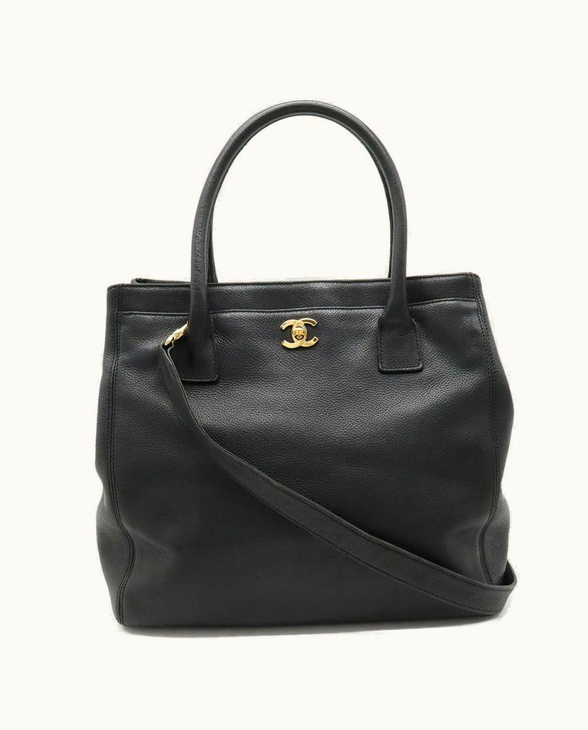 Chanel Chanel Shopping Bag Classic Leather Tote Black