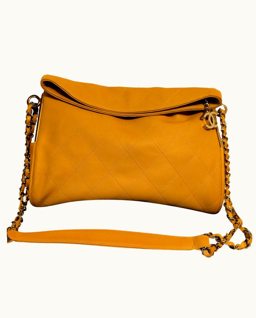 Chanel Chanel Classic Shoulder Bag Women's Leather Beige