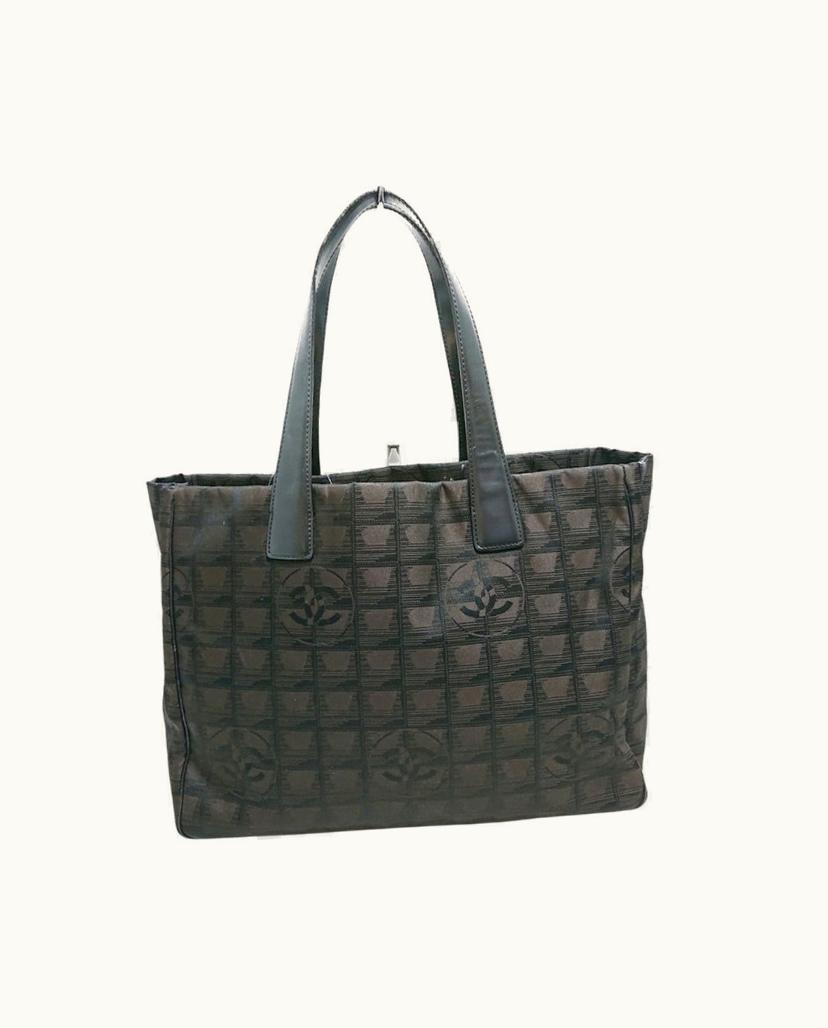 Chanel Chanel Travel Line MM Tote Bag Brown