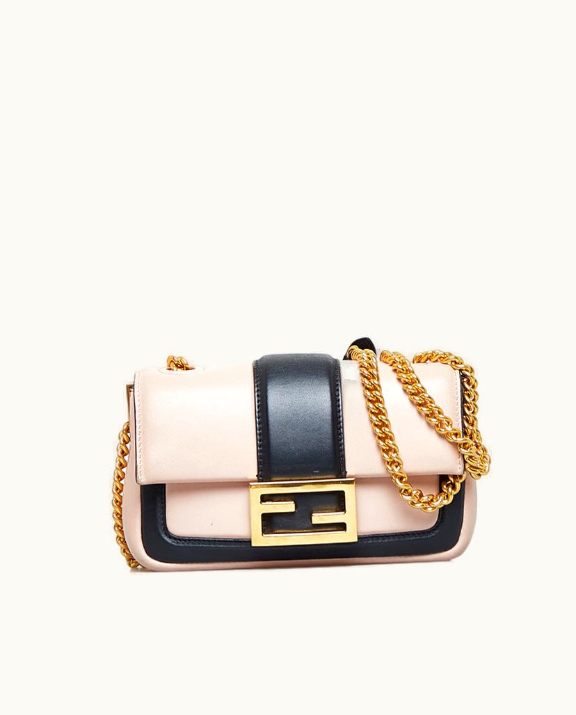 Fendi Fendi Women's Shoulder Bag Leather In Pink