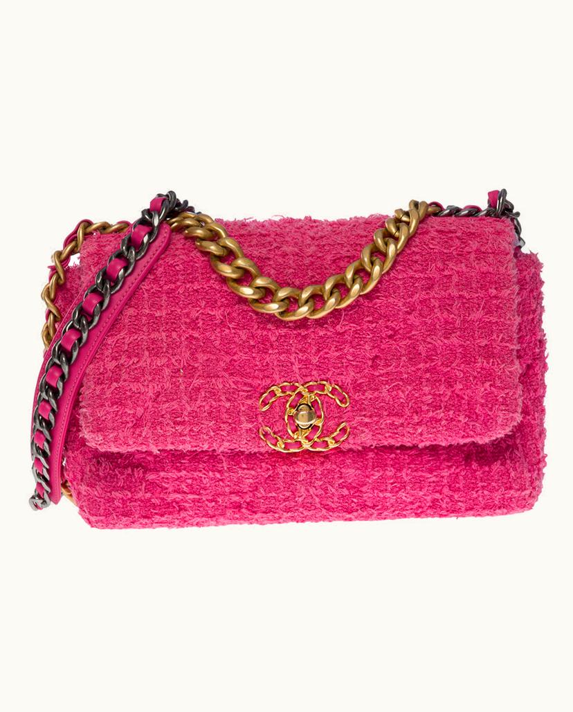 Chanel Chanel Women's 19 Bag Cotton In Pink