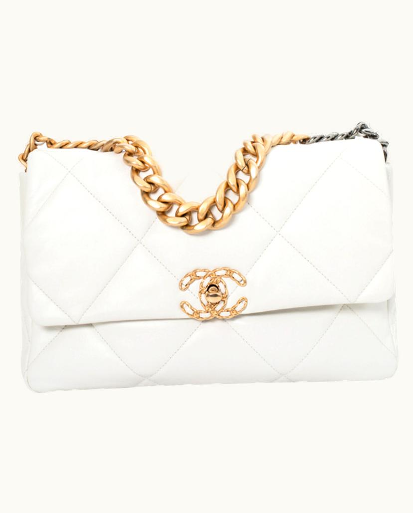 Chanel Chanel Women's Chanel 19 Leather In White