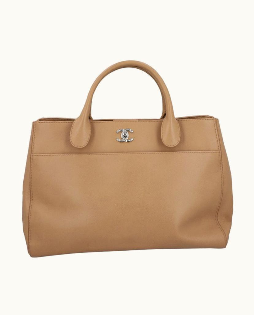 Chanel Chanel Women's Executive Leather In Taupe