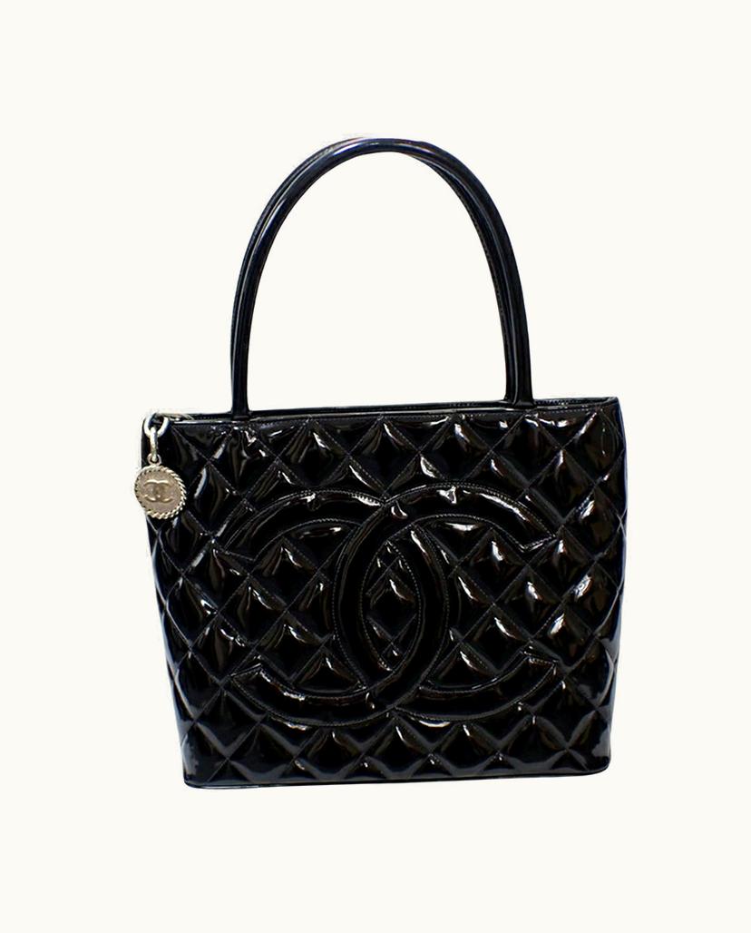 Chanel Chanel Medaillon Women's Tote Bag Black