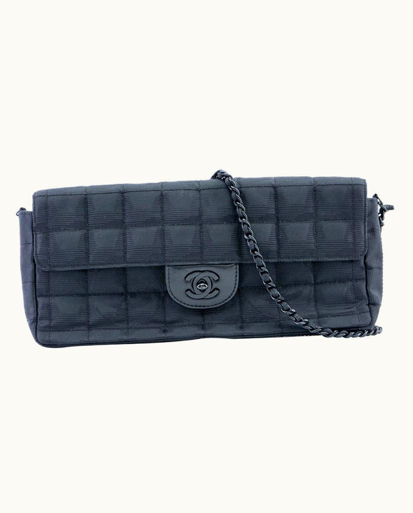 Chanel Chanel Women's Wallet On Chain Canvas In Black