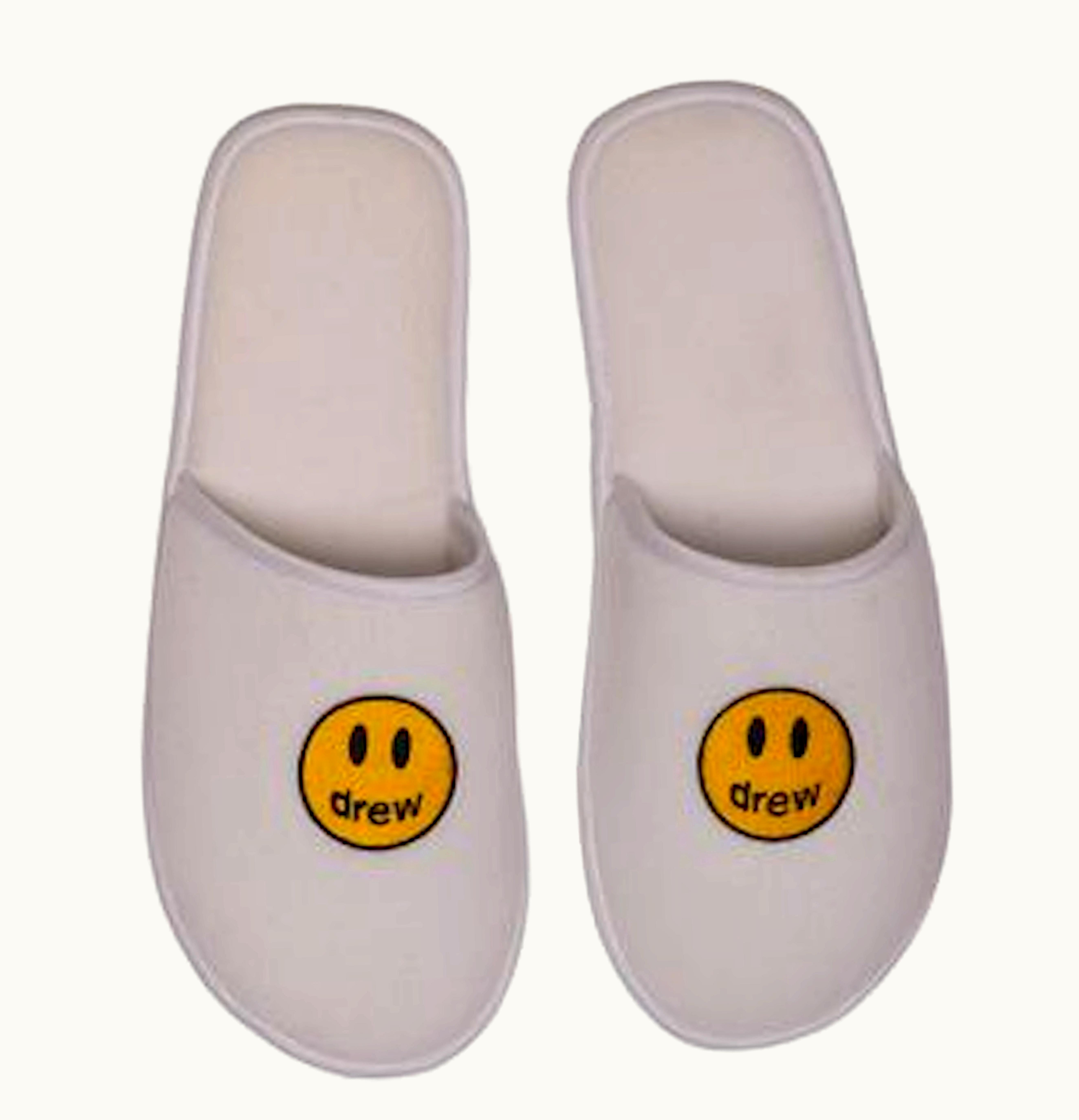 drew house drew house mascot slippers white