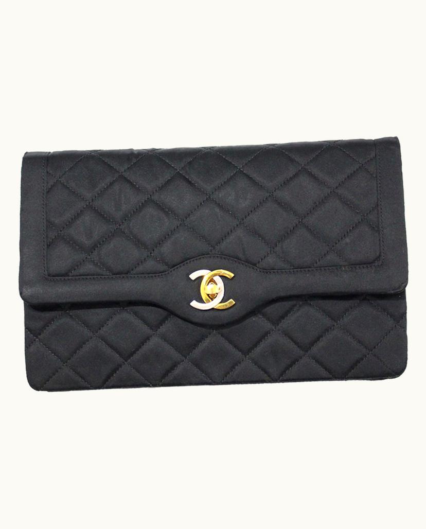 Chanel Chanel Women's Diana Silk In Black