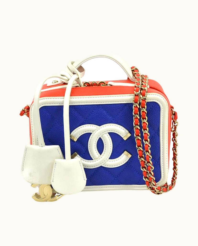 Chanel Chanel Women's Vanity Case Leather