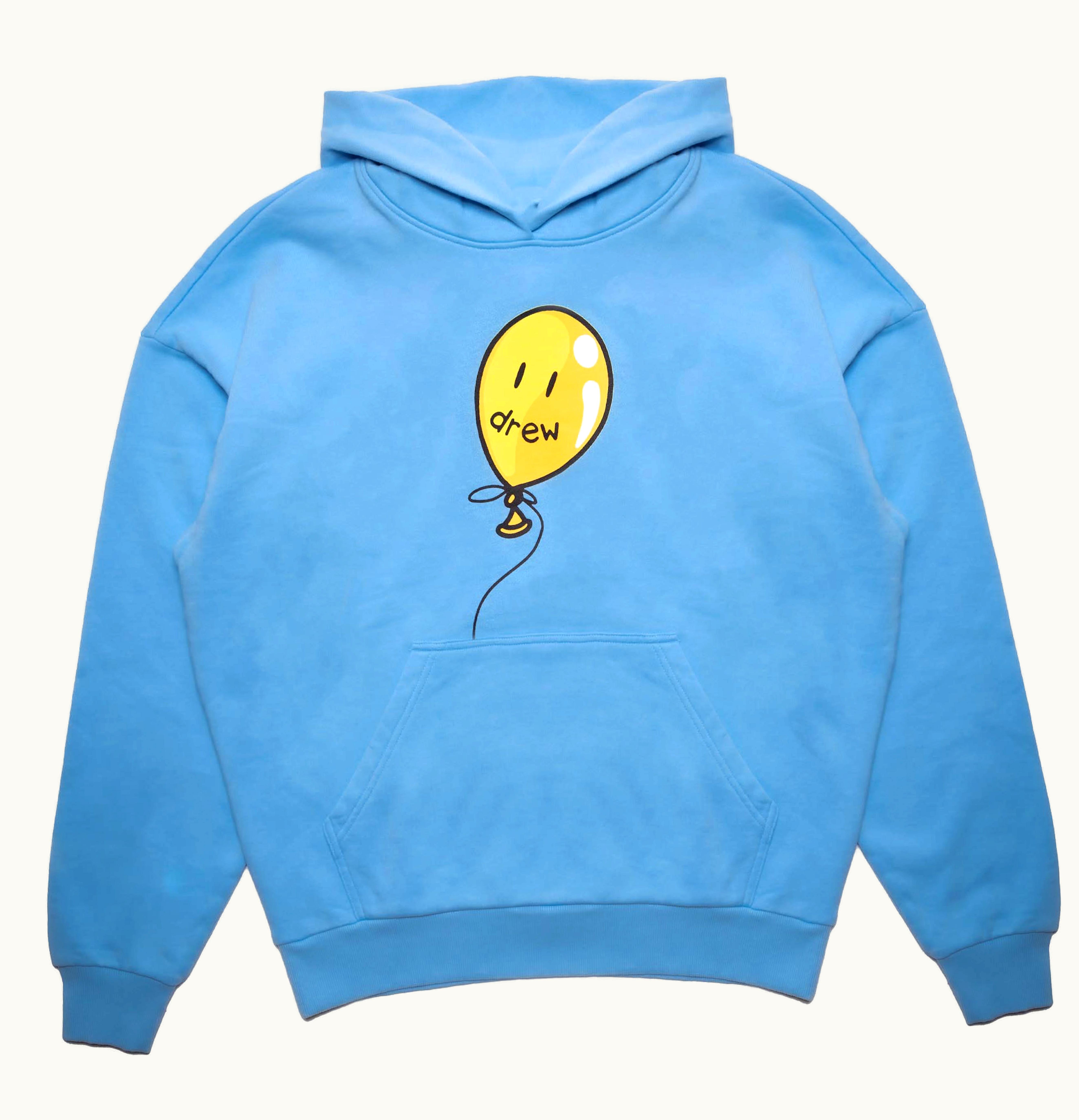 drew house drew house joy hoodie pacific blue