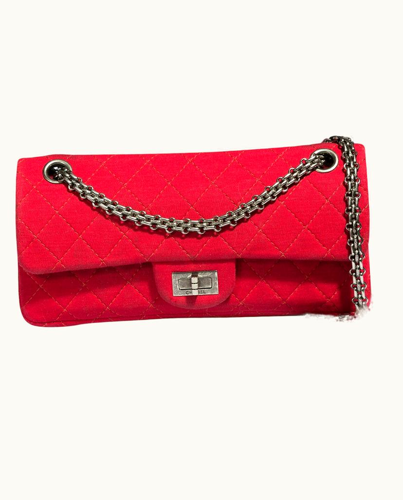 Chanel Chanel Women's 2.55 Canvas In Red
