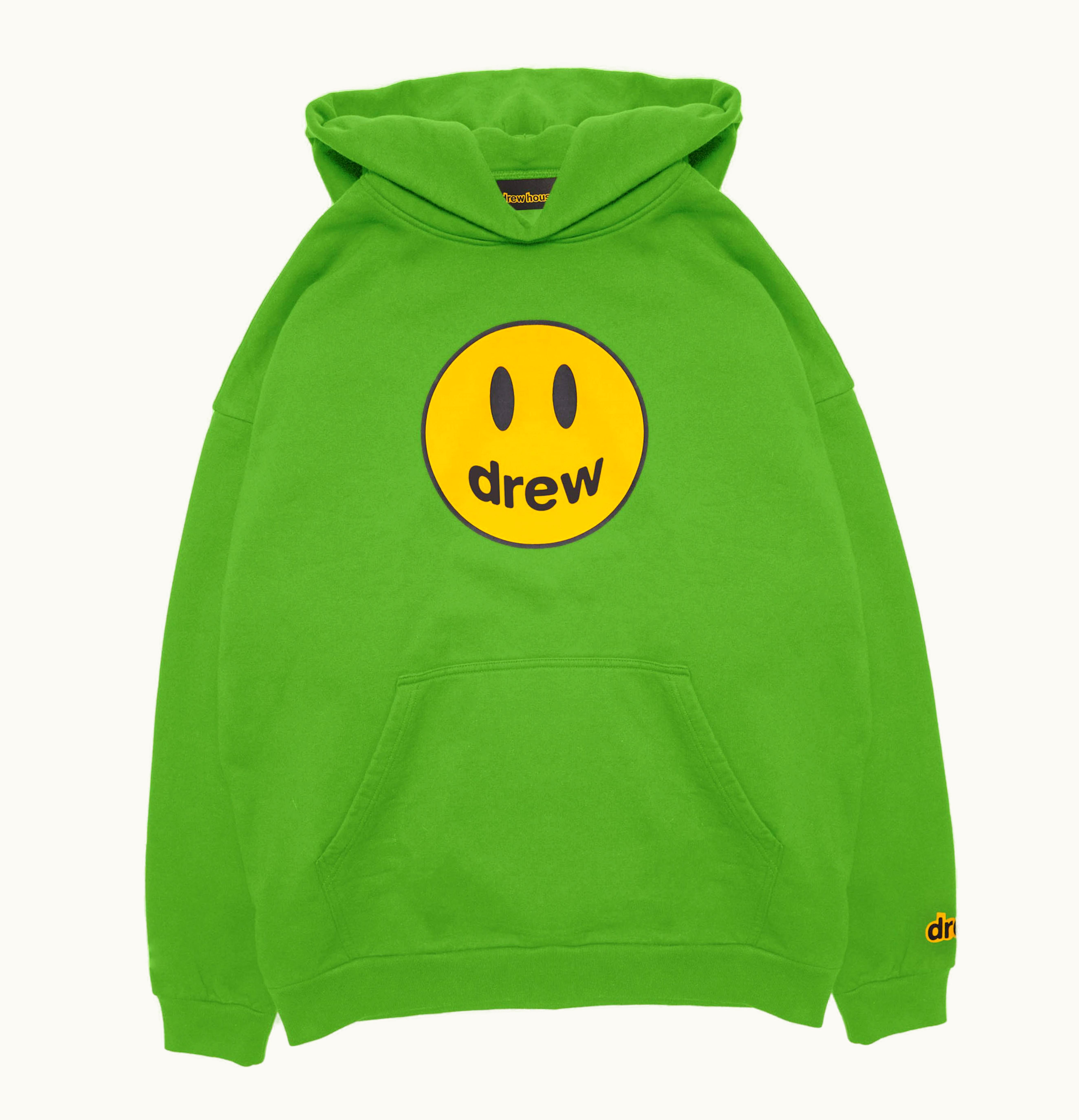 drew house drew house mascot hoodie lime