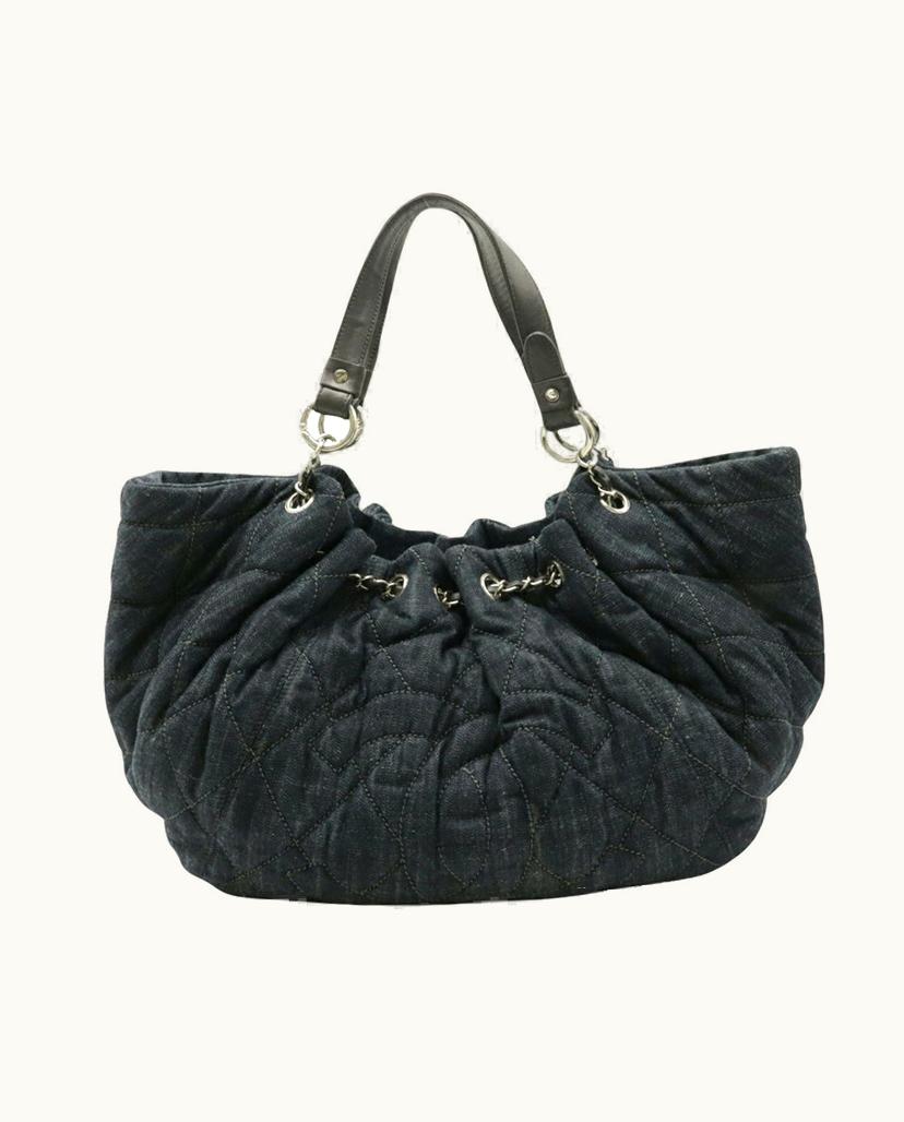 Chanel Chanel Women's Coco Cabas Jeans Fabric In Blue