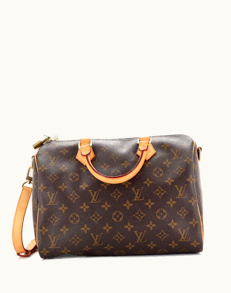 Louis Vuitton Louis Vuitton Speedy Bandouliere Bag Monogram Canvas 30 Brown