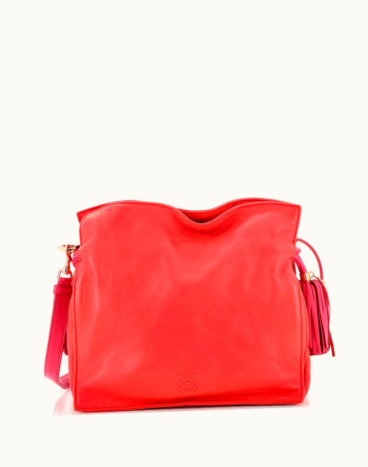 Loewe Loewe Flamenco Crossbody Bag Leather Small