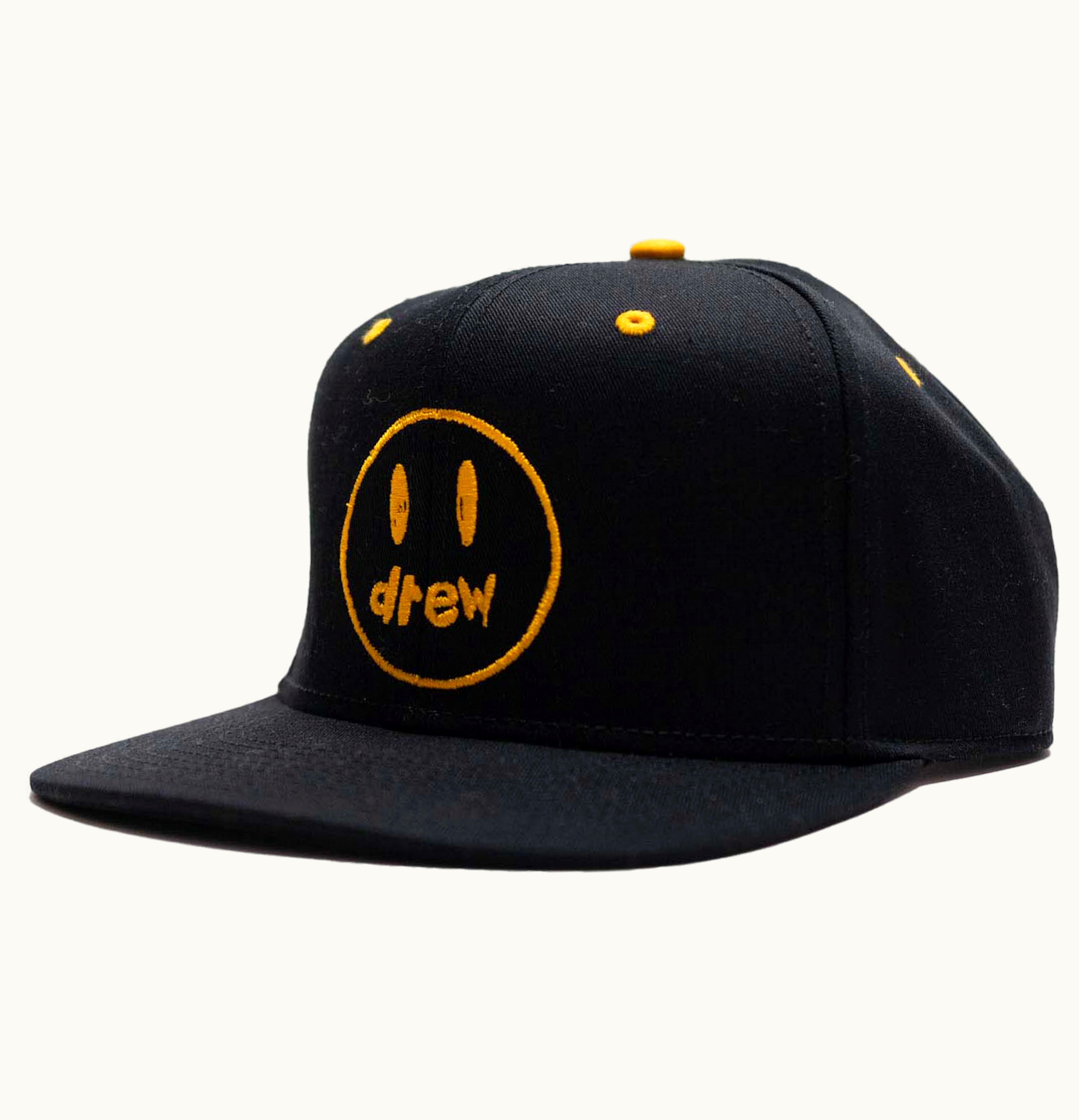 drew house drew house sketch mascot snapback hat black