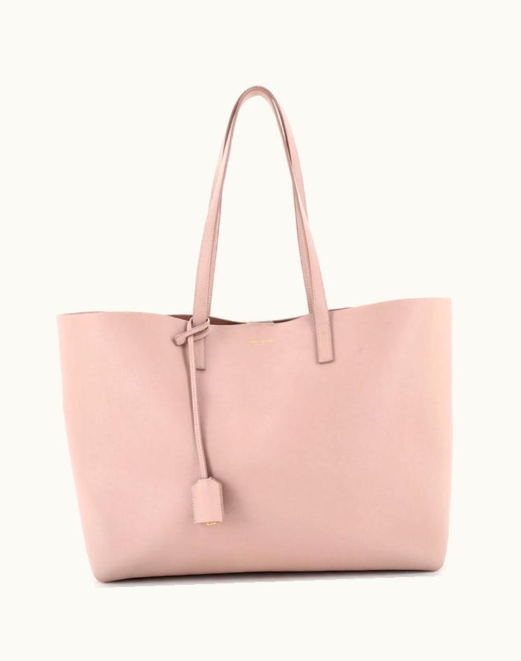 Saint Laurent Saint Laurent Shopper Tote Leather Large in Pink