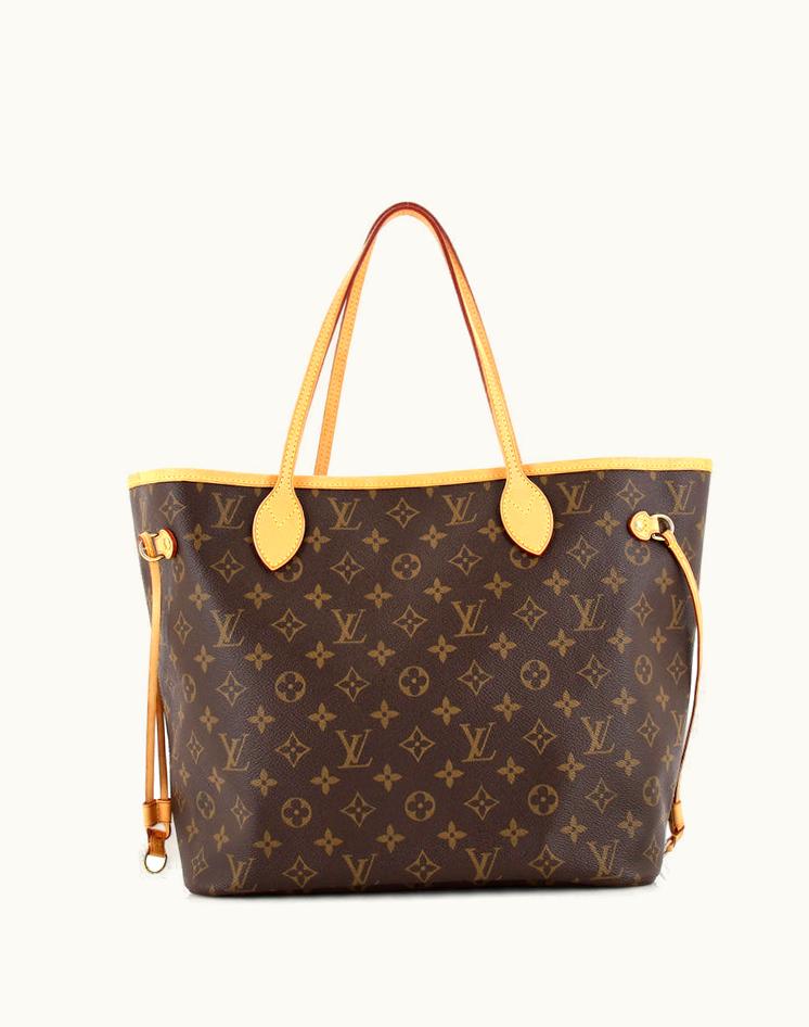 Louis Vuitton Louis Vuitton Neverfull MM Monogram Canvas Tote Brown