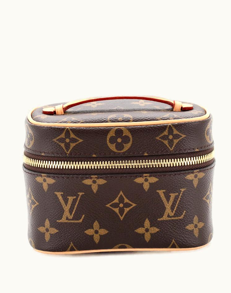 Louis Vuitton Louis Vuitton Nice Vanity Case Monogram Canvas Nano Brown