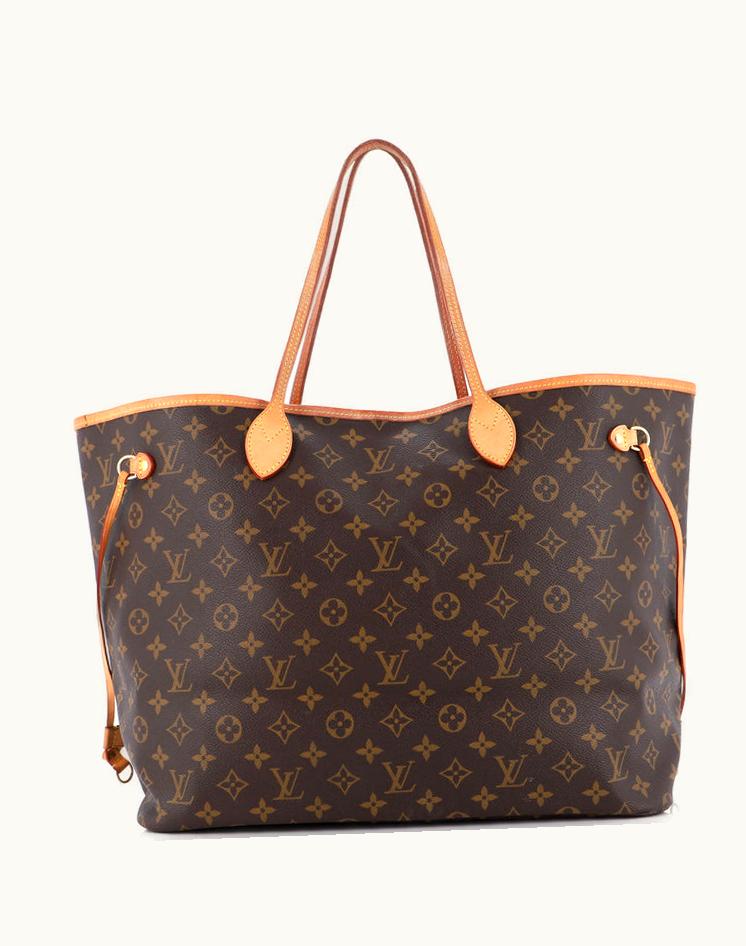 Louis Vuitton Louis Vuitton Neverfull NM Tote Monogram Canvas GM in Brown and Pink