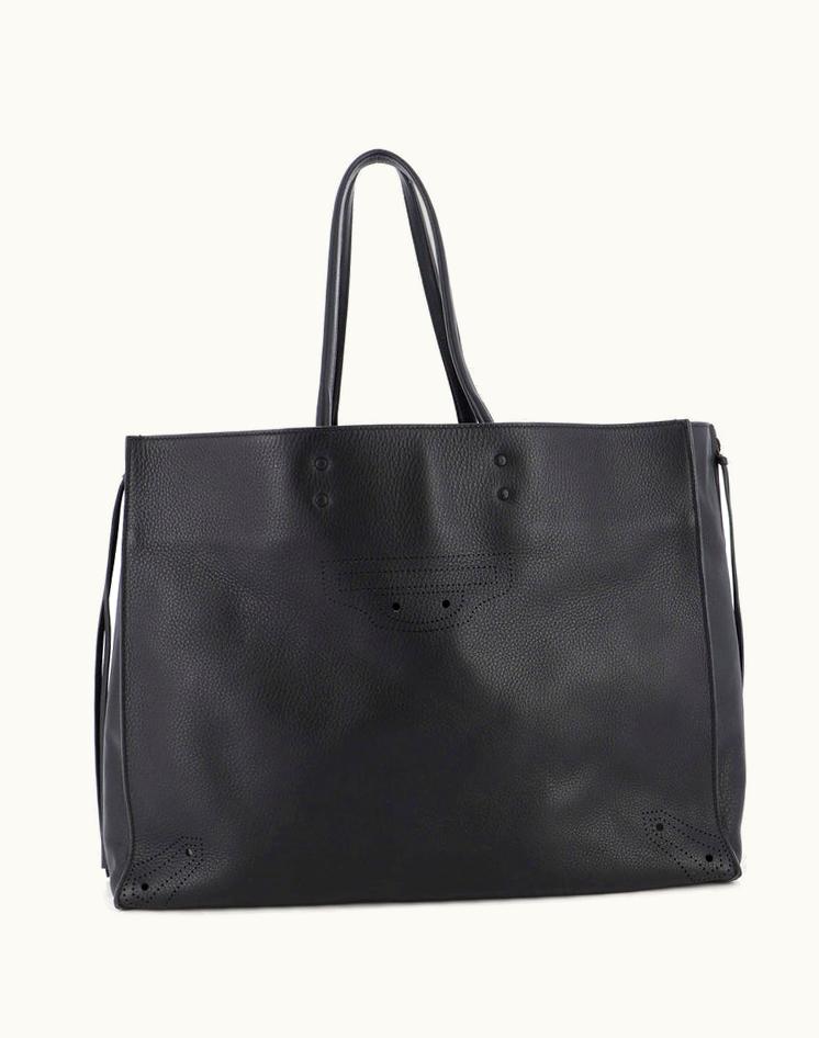 Balenciaga Balenciaga Blackout B4 Zip Around Tote Leather Medium