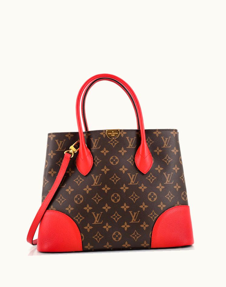 Louis Vuitton Louis Vuitton Flandrin Handbag Monogram Canvas Brown Gold