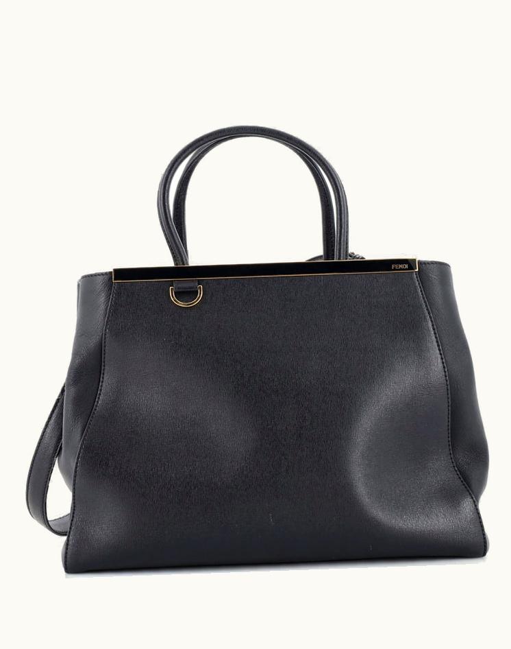 Fendi Fendi 2Jours Bag Leather Medium