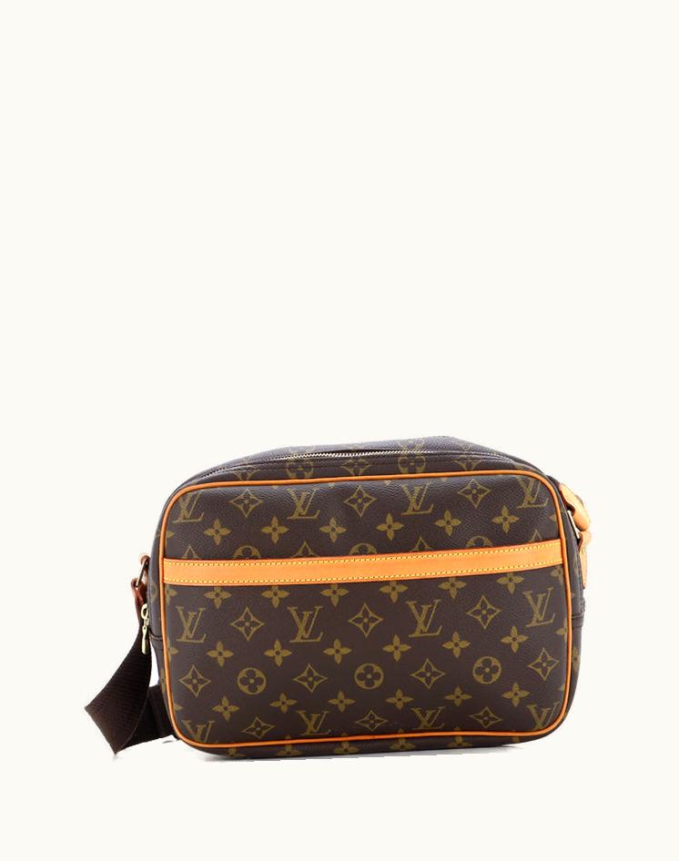 Louis Vuitton Louis Vuitton Reporter Bag Monogram Canvas PM Brown