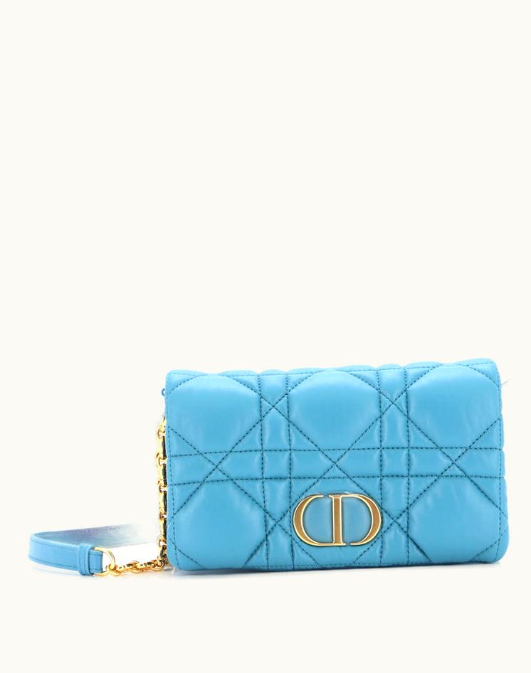 Dior Dior Caro Bag Macrocannage Quilt Calfskin Mini