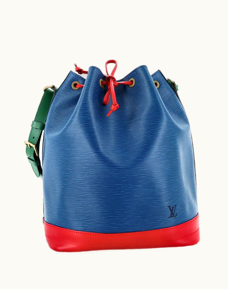 Louis Vuitton Louis Vuitton Tricolor Noe Handbag Epi Leather Large