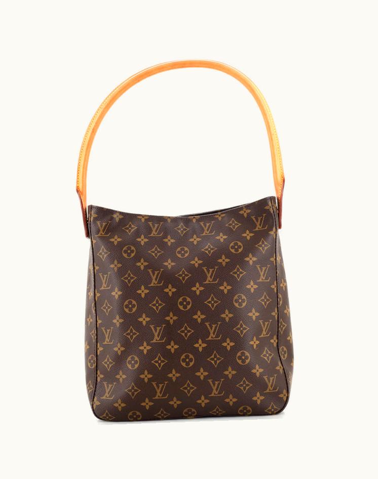 Louis Vuitton Louis Vuitton Looping Handbag Monogram Canvas GM in Brown