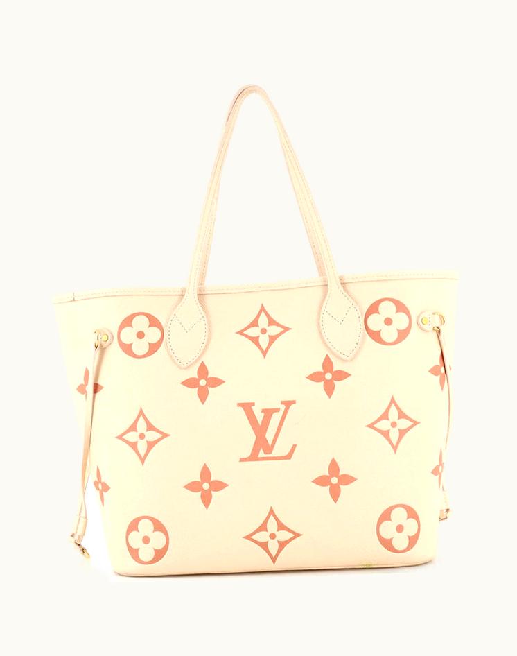 Louis Vuitton Louis Vuitton Neverfull NM Tote Bicolor Monogram Empreinte Giant MM