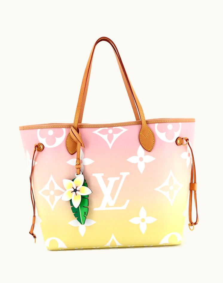 Louis Vuitton Louis Vuitton Neverfull NM Tote By The Pool Monogram Giant MM Pink Coated Canvas