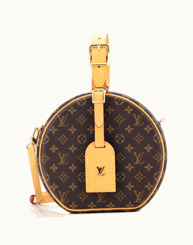 Louis Vuitton Louis Vuitton Petite Boite Chapeau Bag Monogram Canvas in Brown