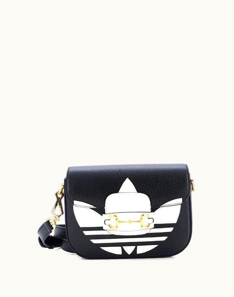 Gucci Gucci X Adidas Horsebit 1955 Shoulder Bag Leather Mini