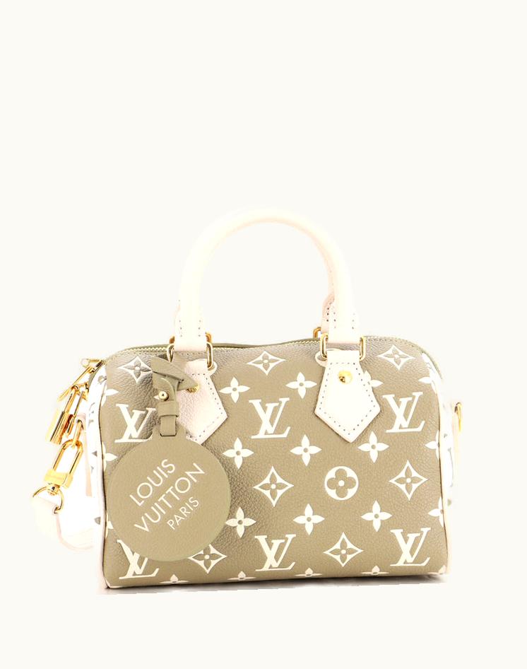 Louis Vuitton Louis Vuitton Speedy Bandouliere Bag Spring In The City Monogram Empreinte Leather 20
