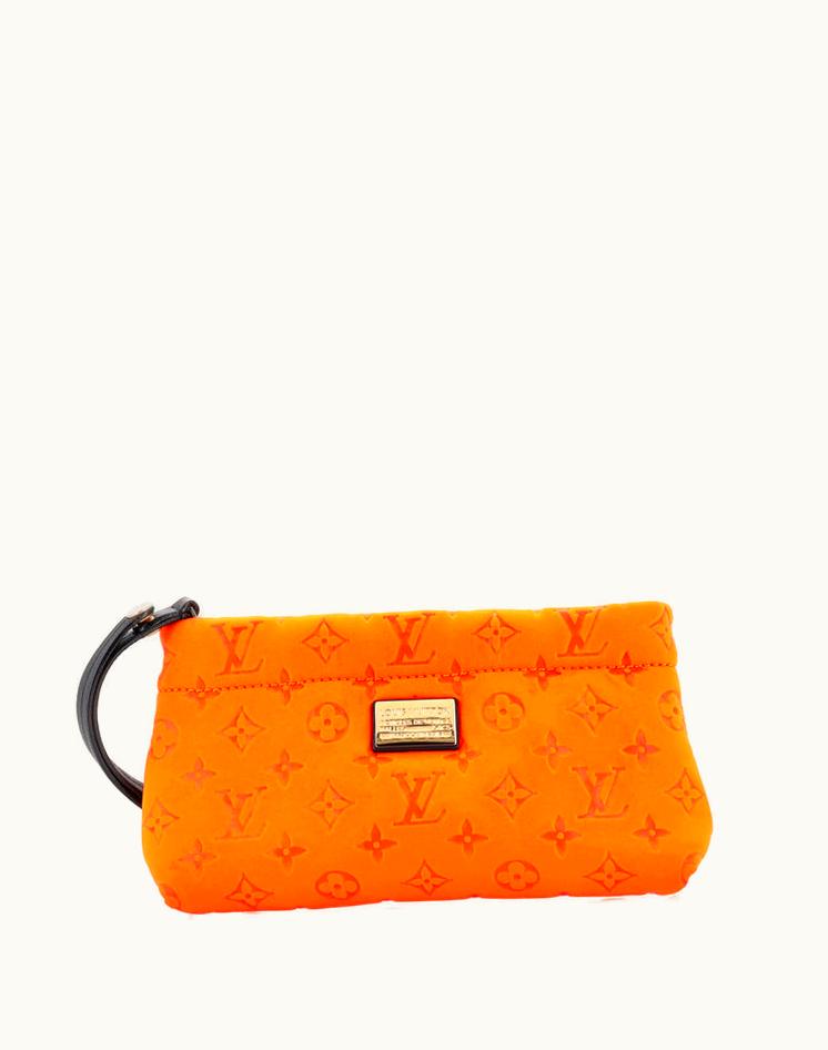 Louis Vuitton Louis Vuitton Scuba Clutch Monogram Embossed Neoprene