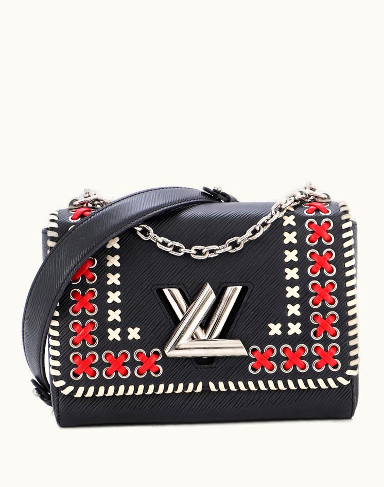 Louis Vuitton Louis Vuitton Twist Handbag Whipstitch Epi Leather MM