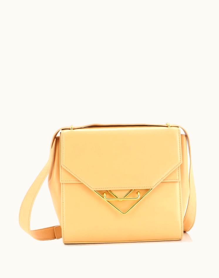 Bottega Veneta Bottega Veneta Clip Flap Bag Leather