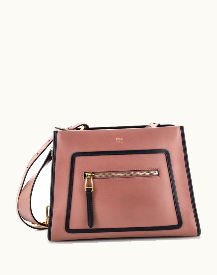 Fendi Fendi Runaway Bag Leather Small Pink