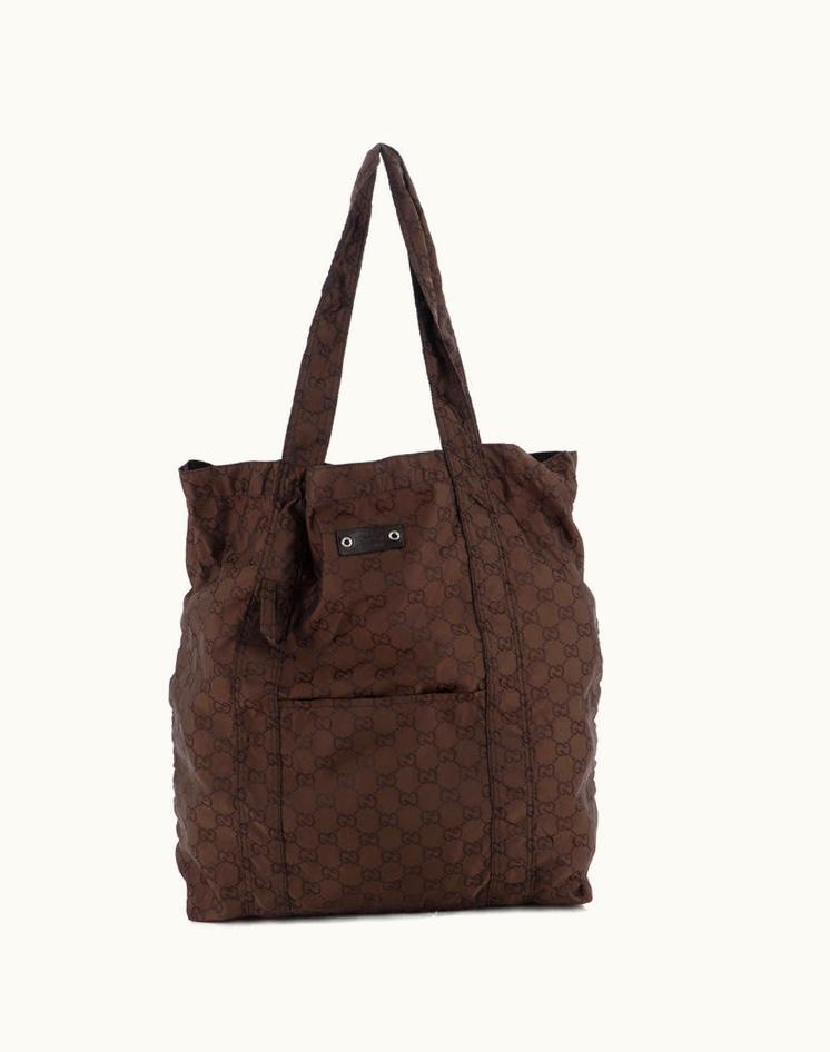 Gucci Gucci Teddy Bear Foldable Tote GG Nylon