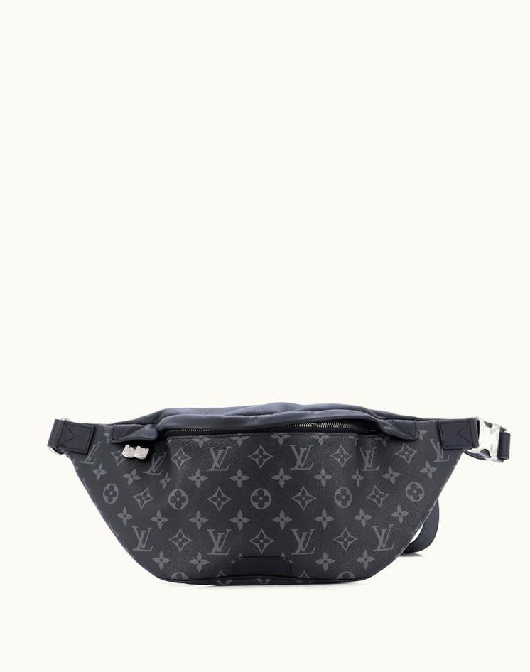 Louis Vuitton Louis Vuitton Discovery Bumbag Monogram Eclipse Canvas Black Gunmetal