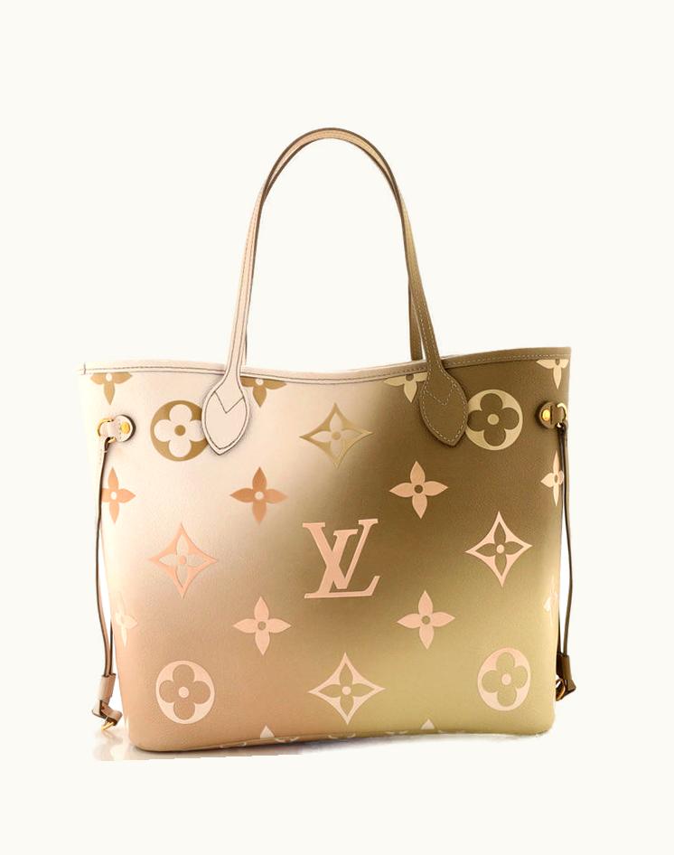 Louis Vuitton Louis Vuitton Neverfull NM Tote Spring In The City Monogram Giant Canvas MM Neutral
