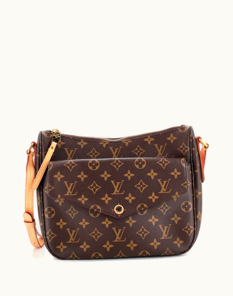 Louis Vuitton Louis Vuitton Mabillon Shoulder Bag Monogram Canvas Brown