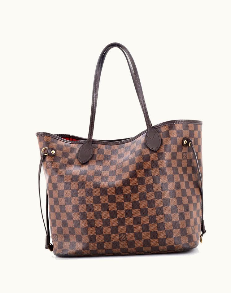 Louis Vuitton Louis Vuitton Neverfull NM Tote Damier MM Canvas Coated Brown