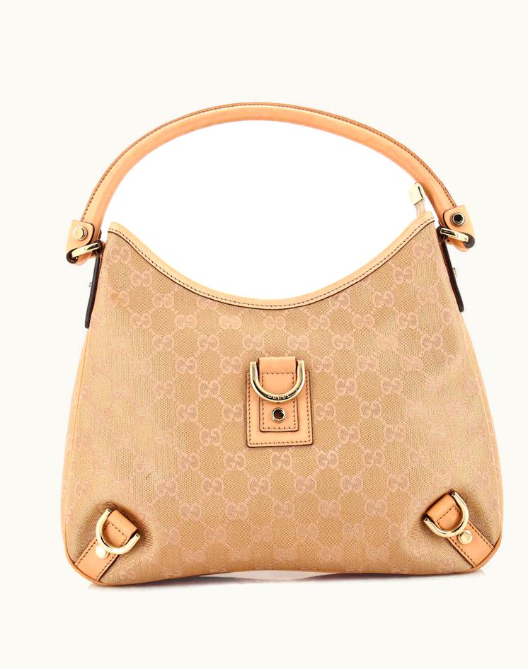 Gucci Gucci Abbey D-Ring Hobo GG Canvas Medium