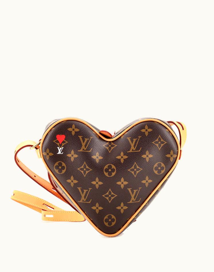 Louis Vuitton Louis Vuitton Coeur Game On Handbag Limited Edition Monogram Canvas Brown