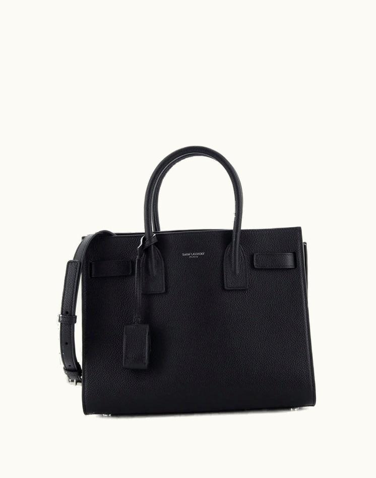 Saint Laurent Saint Laurent Sac De Jour Nano Bag Leather Black Silver