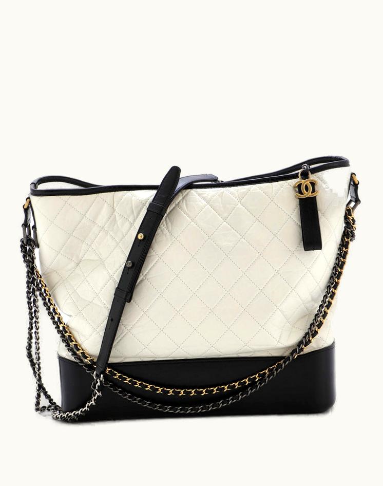 Chanel Chanel Gabrielle Hobo Quilted Aged Calfskin Large